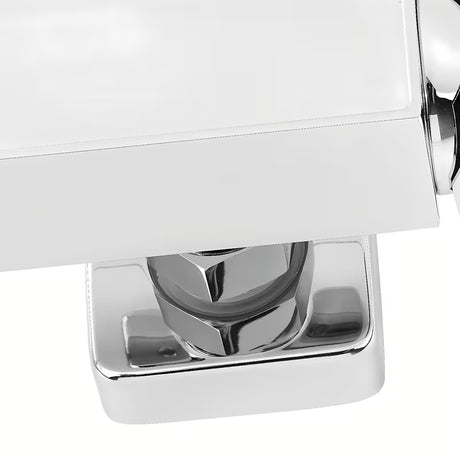 Jednoručna Baterija zidna miješalica za tuš SAT Elements u dekoru bijelog mramora sa sjajnom površinom.