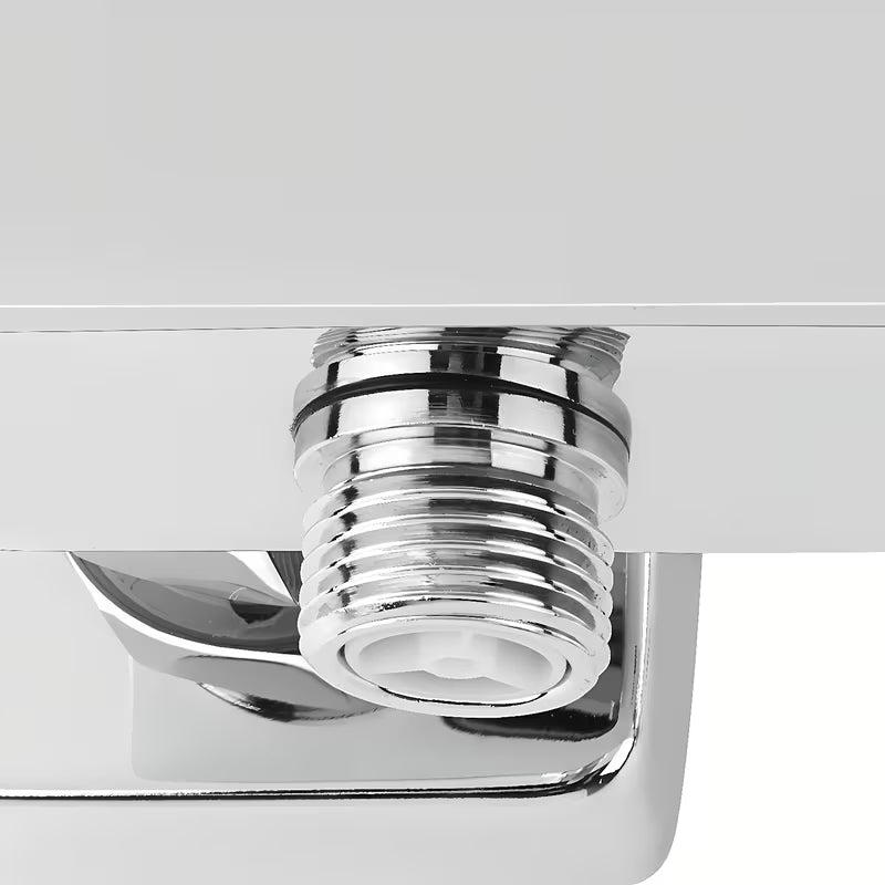 Jednoručna Baterija zidna miješalica za tuš Sat Elements u krom izvedbi s mogućnošću dekora drva