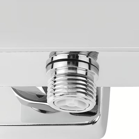 Jednoručna Baterija zidna miješalica za tuš Sat Elements u krom izvedbi s mogućnošću dekora drva