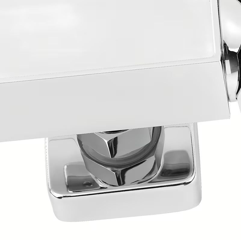 Jednoručna Baterija zidna miješalica za tuš Sat Elements u krom izvedbi s mogućnošću dekora drva