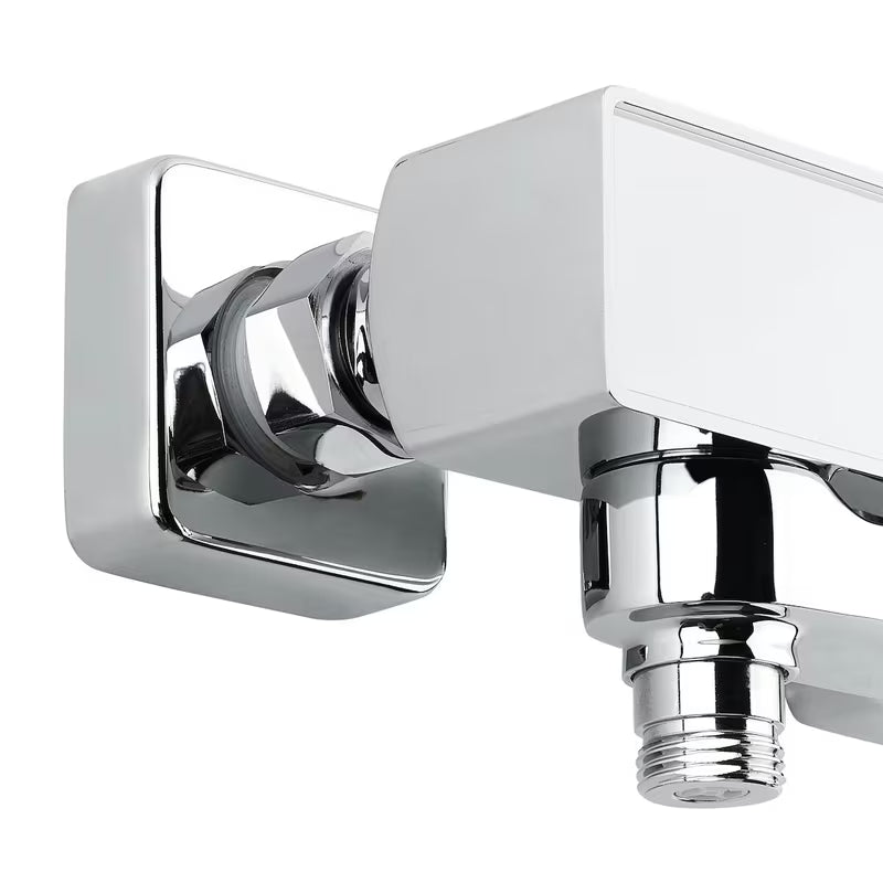 Jednoručna Baterija zidna miješalica za kadu SAT Elements u crnoj boji s kromiranim detaljima