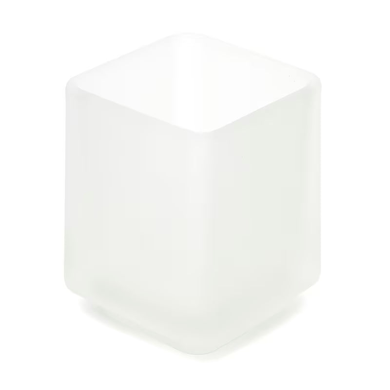 Zidna čaša SAT Evolution S od satiniranog stakla za kupaonicu.