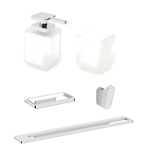 Set kupaonskih dodataka SAT Evolution pro usklađen izgled i praktičnu opremu kupaonice