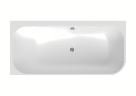 Samostojeći  akrilna kada SAT Evolution za kutnu ugradnju u lijevoj izvedbi 170x80 cm.