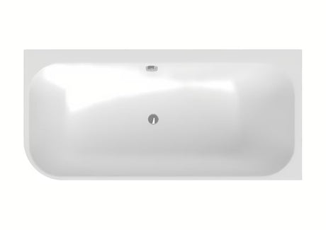 Samostojeći  akrilna kada SAT Evolution za kutnu ugradnju u desnoj izvedbi 170x80 cm