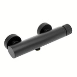 Jednoručna Baterija zidna miješalica za tuš SAT Evolution u mat crnoj boji bez tuš seta