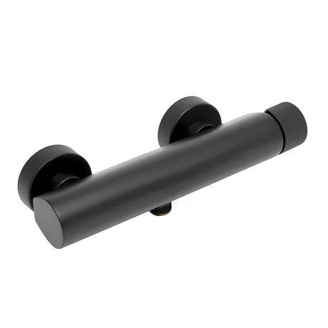 Jednoručna Baterija zidna miješalica za tuš SAT Evolution u mat crnoj boji bez tuš seta