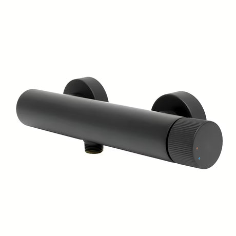 Jednoručna Baterija zidna miješalica za tuš SAT Evolution u mat crnoj boji bez tuš seta