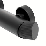 Jednoručna Baterija zidna miješalica za tuš SAT Evolution u mat crnoj boji bez tuš seta