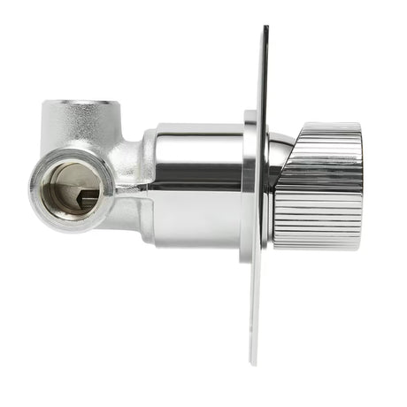 Podžbukna jednoručna baterija miješalica za tuš SAT Evolution u krom izvedbi.