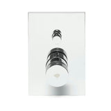 Podžbukna tuš i miješalica za kadu SAT Evolution u krom izvedbi s ručicom