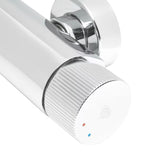 Kromirana jednoručna baterija miješalica za tuš SAT Evolution pro za zidnu montažu bez tuš seta.