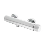 Kromirana jednoručna baterija miješalica za tuš SAT Evolution pro za zidnu montažu bez tuš seta.