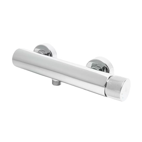 Kromirana jednoručna baterija miješalica za tuš SAT Evolution pro za zidnu montažu bez tuš seta.