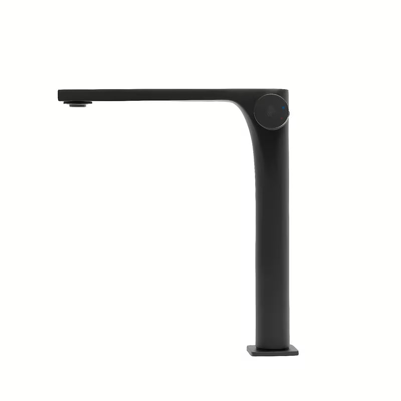 Visoka miješalica za Umivaonik SAT Evolution u mat crnoj boji bez odvoda