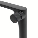 Visoka miješalica za Umivaonik SAT Evolution u mat crnoj boji bez odvoda