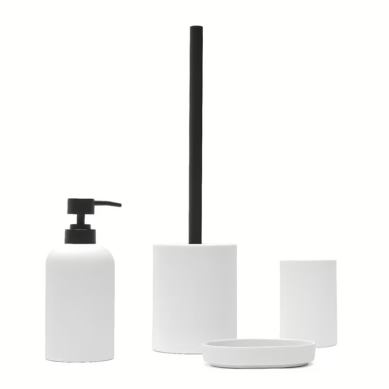 Bijeli dozator sapuna SAT Feel modernog dizajna za kupaonicu