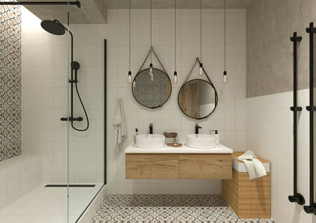 Bijeli dozator sapuna SAT Feel modernog dizajna za kupaonicu