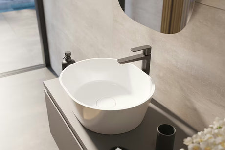 Crni keramički dozator za tekući sapun SAT Feel za kupaonicu