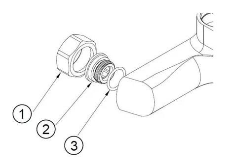 Zamjenski dio SAT Feel pro miješalice  pro za jednostavnu zamjenu i održavanje