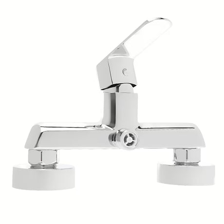 Zidna jednoručna baterija miješalica za tuš SAT Feel u kromiranoj izvedbi bez tuš seta.