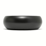 Okrugli keramički umivaonik na ploču SAT Feel u mat crnoj boji, promjer 36 cm