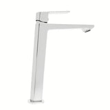 Visoka miješalica za Umivaonik SAT Feel u sjajnom kromu bez odvoda.