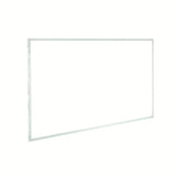 Bijelo pravokutno LED ogledalo SAT Feel 60x100 cm sa senzorom i odabirom triju boja svjetla.