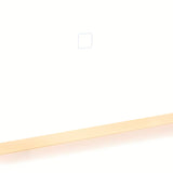 Bijelo pravokutno LED ogledalo SAT Feel 60x100 cm sa senzorom i odabirom triju boja svjetla.