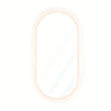 Ovalno LED ogledalo SAT Fusion 54x94 cm s osvijetljenim prozirnim okvirom i senzorskim upravljanjem