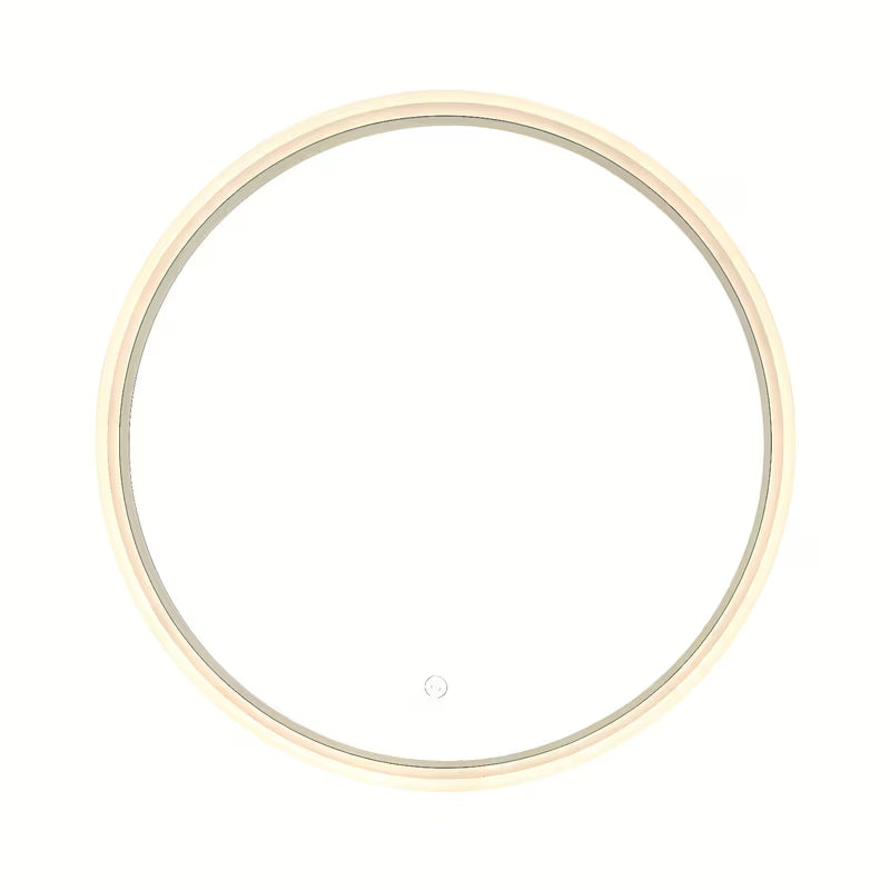 Okruglo Led ogledalo SAT Fusion 60 cm s osvijetljenim prozirnim okvirom i senzorskim upravljanjem