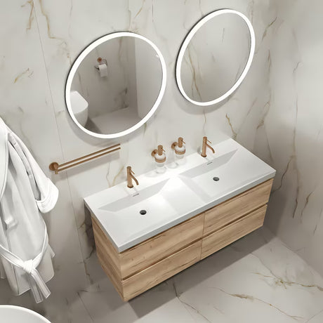 Okruglo Led ogledalo SAT Fusion 60 cm s osvijetljenim prozirnim okvirom i senzorskim upravljanjem