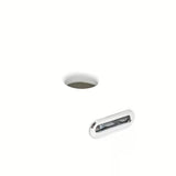 Umivaonik za Kupaonski Ormarić SAT Fusion od keramike u mat bijeloj boji s otvorom pro slavinu i preljevom