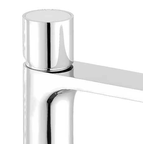 Upravljačka ručica SAT Fusion u izvedbi bijelo staklo s kromiranom bazom