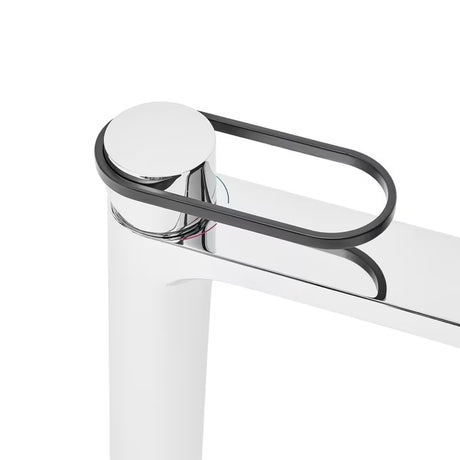 Zamjenska ručica SAT Fusion u izvedbi krom i crna za pro slavinu