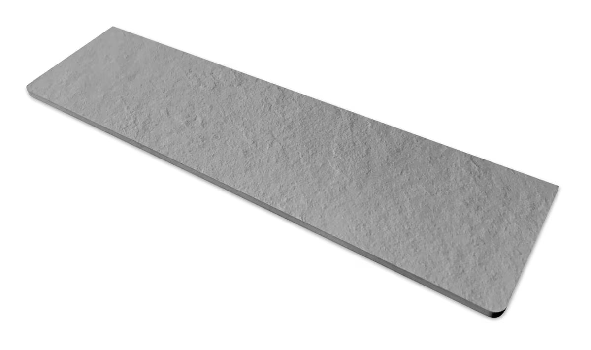 Siva pravokutna tuš kada SAT Fusion 140x90 cm od lijevanog mramora