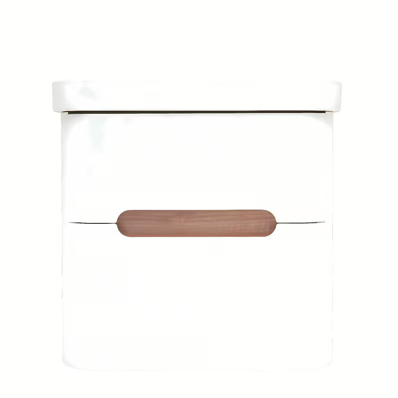 Viseća ormarić s umivaonikom SAT Fusion u mat bijeloj boji s dvije ladice