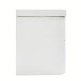 Viseća ormarić s umivaonikom SAT Fusion u mat bijeloj boji s dvije ladice