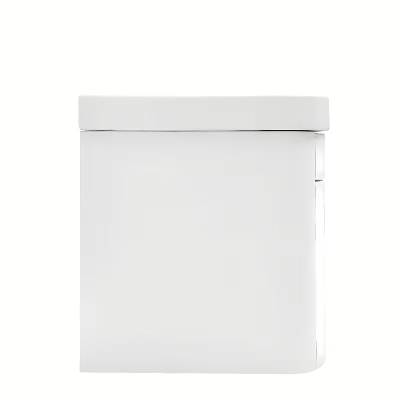 Viseća ormarić s keramičkim umivaonikom SAT Fusion u mat bijeloj izvedbi