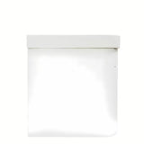 Viseća kupaonski ormarić SAT Fusion s keramičkim umivaonikom u mat bijeloj boji