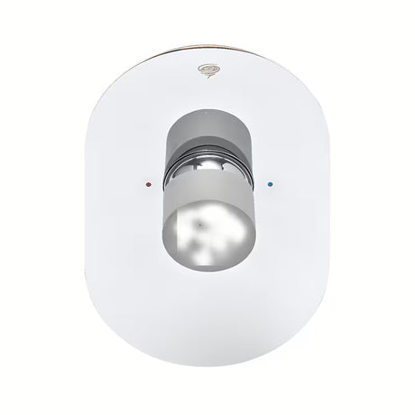 Podžbukna miješalica za tuš SAT Fusion s ručicom u betonskoj završnoj obradi