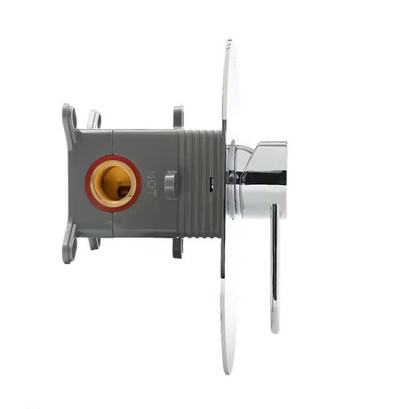 SAT Fusion podžbukna jednoručna baterija miješalica za tuš u kromu uključuje podžbukno tijelo