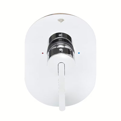 Podžbukna jednoručna baterija miješalica za tuš SAT Fusion u krom izvedbi pro modernu kupaonicu