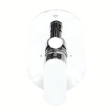 Podžbukna tuš i miješalica za kadu SAT Fusion u krom izvedbi s jednoručnim upravljanjem