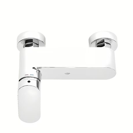 Kromirani zidna jednoručna baterija miješalica za tuš SAT Fusion bez tuš seta