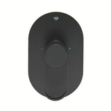 Podžbukna jednoručna baterija miješalica za tuš SAT Fusion u mat crnoj boji pro modernu kupaonicu.