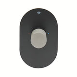 Podžbukna miješalica za tuš SAT Fusion s mat završnom obradom i betonskom ručicom pro modernu industrijsku kupaonicu.