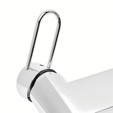 Zidna jednoručna baterija miješalica za tuš SAT Fusion u sjajnom kromu s okruglom ručicom