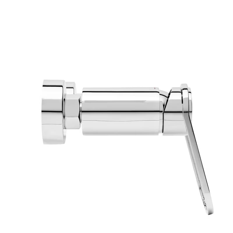 SAT Fusion zidna jednoručna baterija miješalica za tuš s kosom ručicom u krom izvedbi