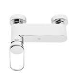 SAT Fusion zidna jednoručna baterija miješalica za tuš s kosom ručicom u krom izvedbi